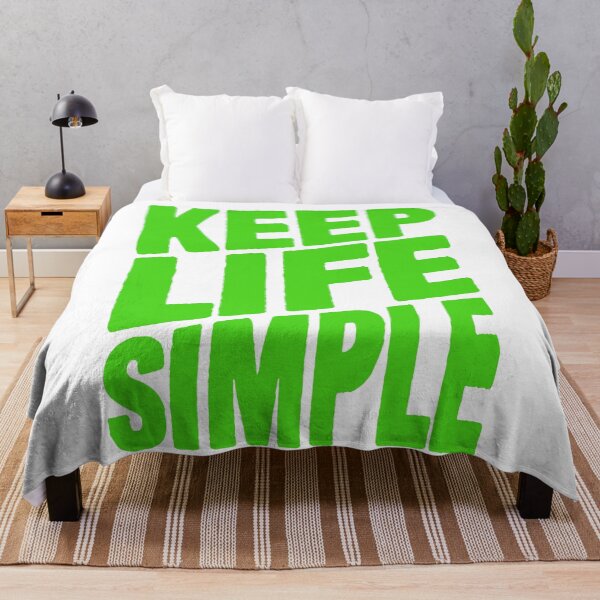 Item preview, Keep Life Simple designed and sold by plushism.