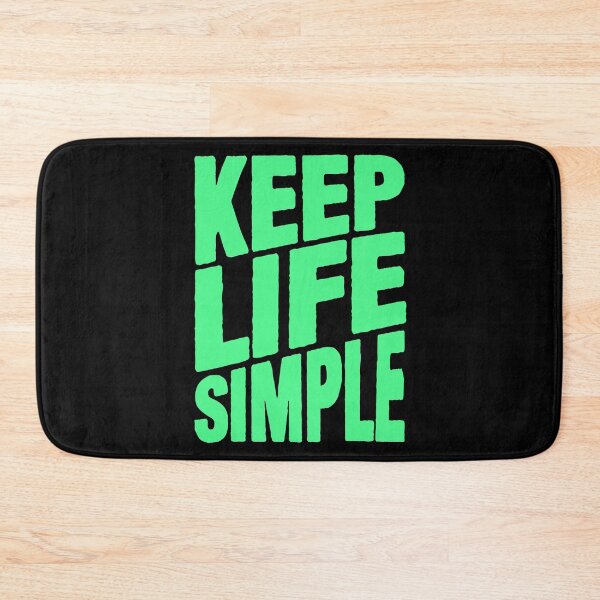 Item preview, Keep Life Simple designed and sold by plushism.