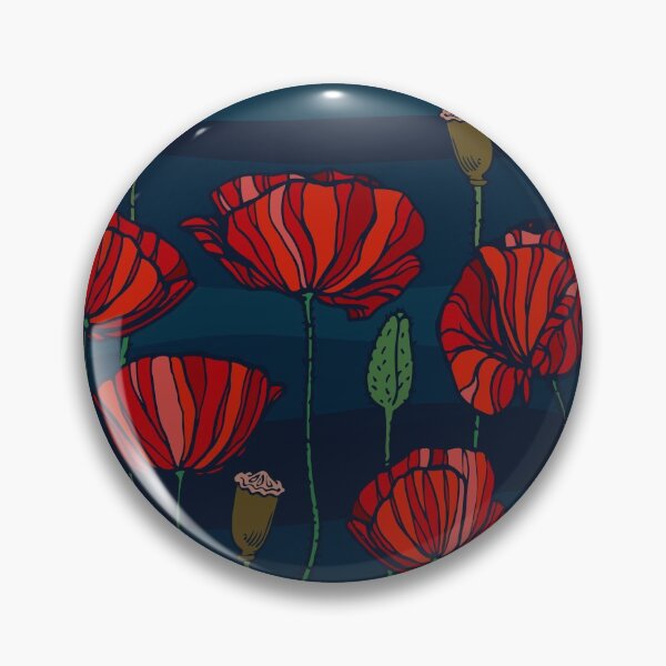 Item preview,  Flores de amapola roja designed and sold by Fishik.