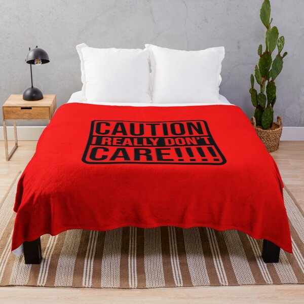 Item preview, Caution, I Really Don't Care designed and sold by TeesbyGinyard.