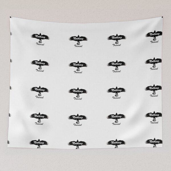 Item preview, The Crow - Nothing is Trivial designed and sold by Red Gardner.