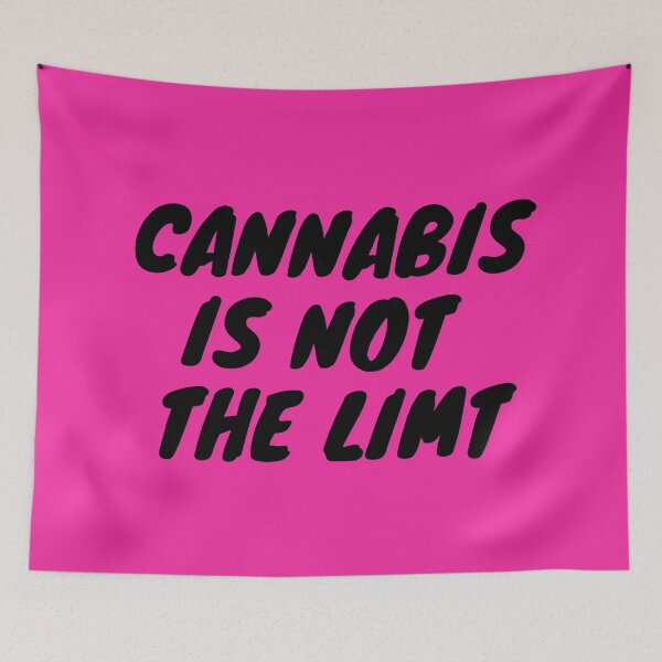Item preview, Cannabis Is Not The Limit. Smart Successful Stoner. Weed Memes   designed and sold by AlfaEcho.