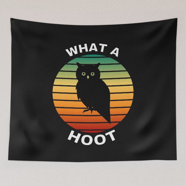 Item preview, What a Hoot - Retro designed and sold by CaitU.