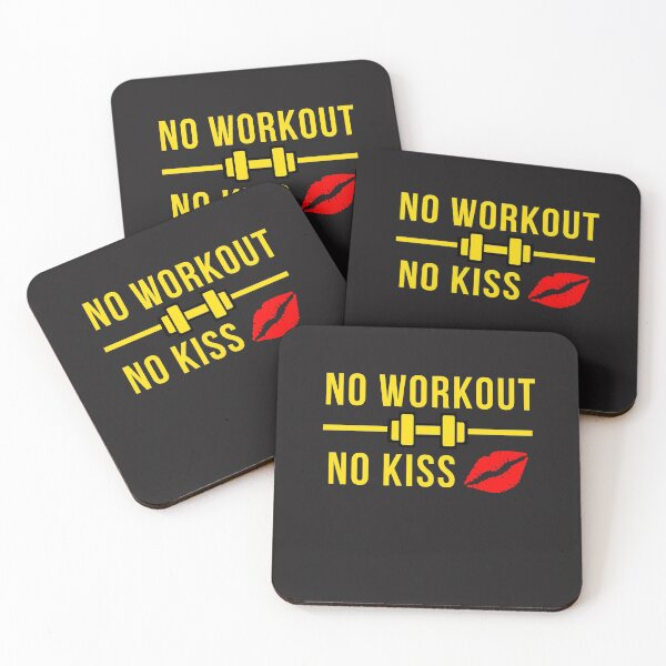Item preview, Gym Lover No Workout NO Kiss  designed and sold by Mani Naga.