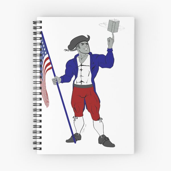 Item preview, Patriots Read (w/Flag) designed and sold by Hei-Yu-Fan-Art.