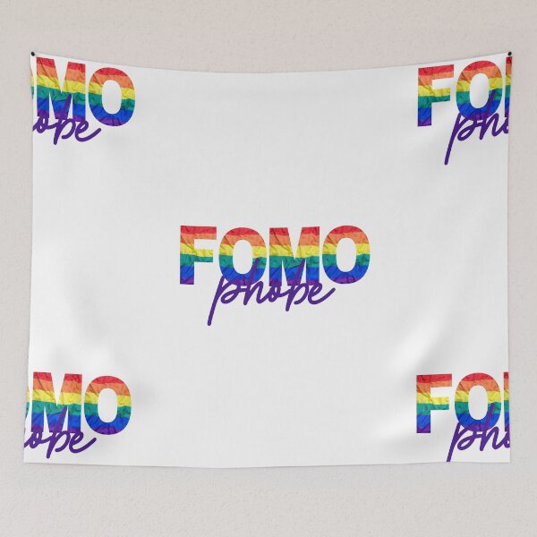 Item preview, Fomophobe | Fomo | arcoíris designed and sold by itsokaybyme.