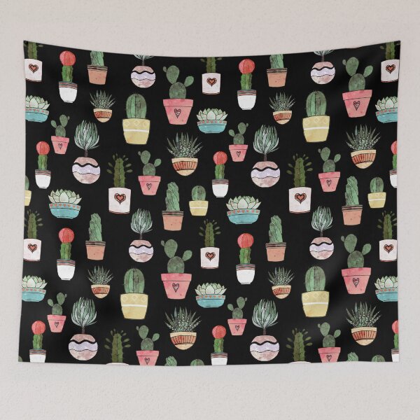 Item preview, Seamless pattern with succulents and cactus. designed and sold by Fishik.