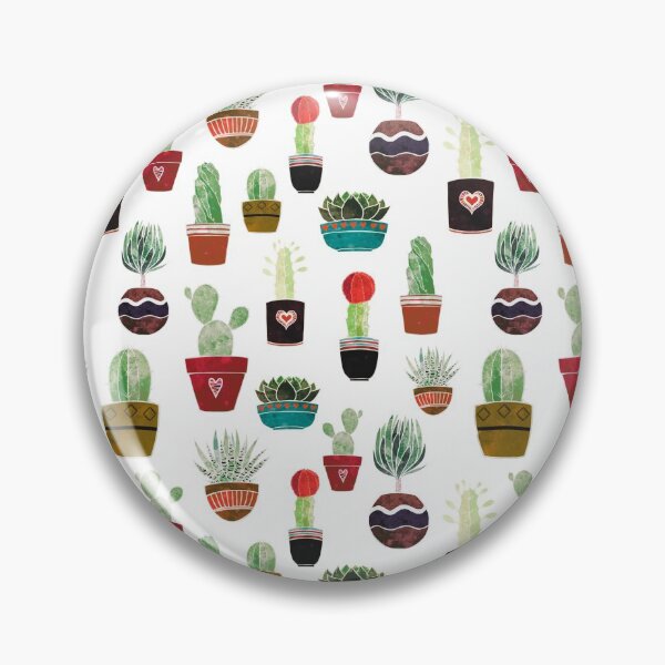 Item preview, Seamless pattern with different plants, succulents and cactus. designed and sold by Fishik.