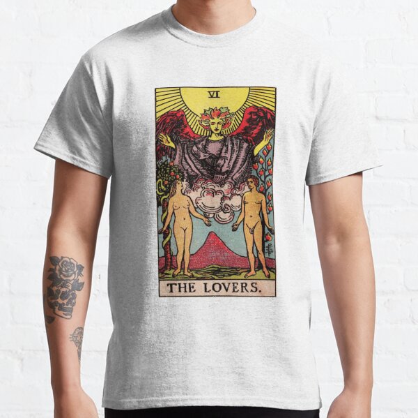 Frog & Toad the Lovers Tarot Card T Shirt Gift for Womens Mens Unisex Top  Adult Tee Vintage Music Best Movie OZ100 