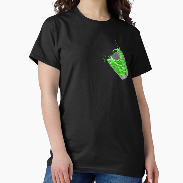 Wave in a glass (green) - small T-shirt classique