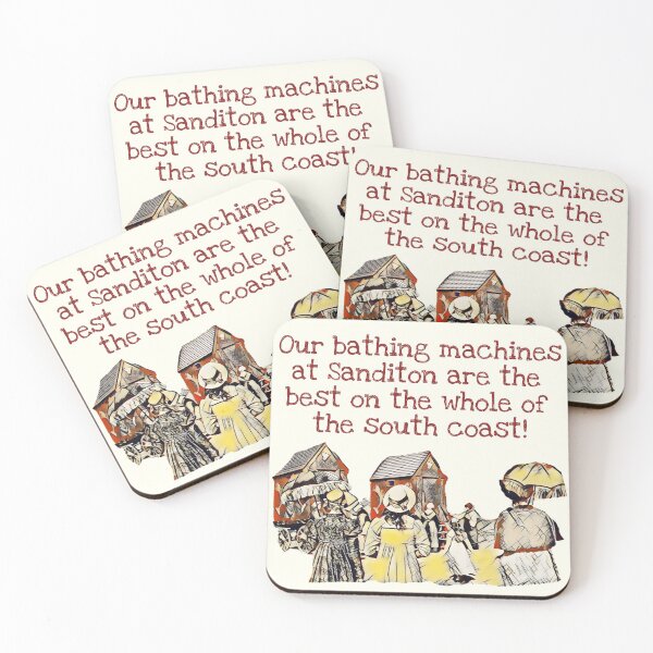 Item preview, Sanditon Bathing Machines South Coast designed and sold by RTee27.