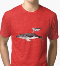 Nordatlantischer Buckelwal Vintage T-Shirt