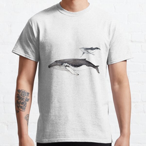North Atlantic humpback whale Classic T-Shirt