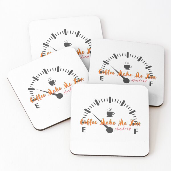 Item preview, Coffee makes me feel less Murdery 1 designed and sold by MANCREAT.