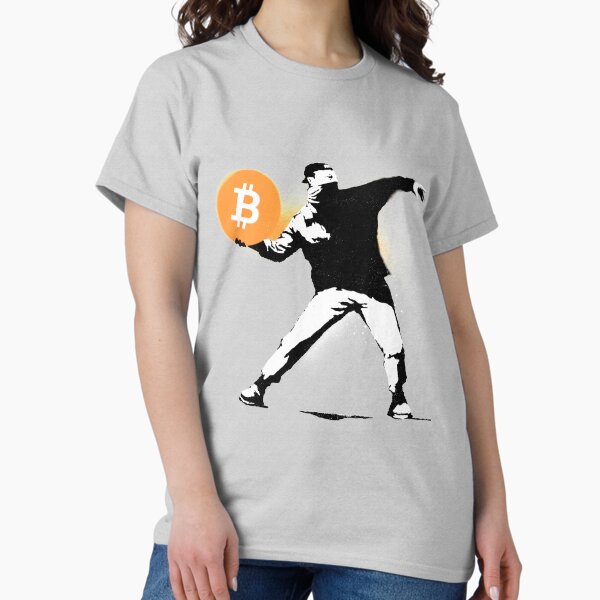 Artikel-Vorschau von Bitcoin-Banksy, designt und verkauft von apoliticus.