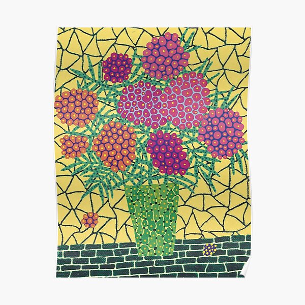 Kusama-Kunst Poster