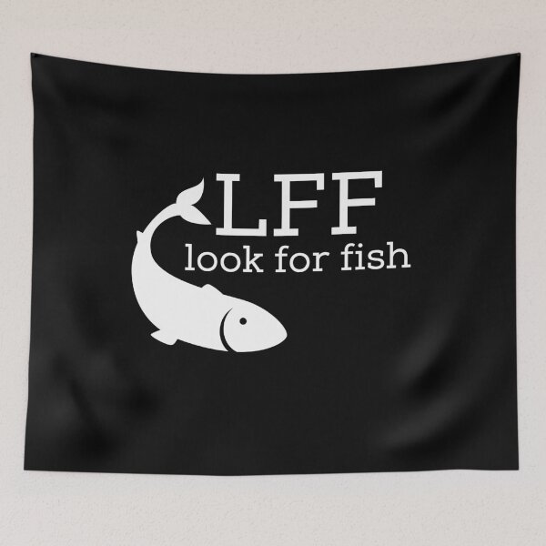 Item preview, LFF look for fish Men's Funny Fishing designed and sold by Infinite Feeling Shop.