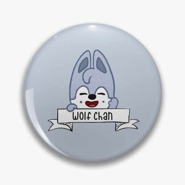 Item preview, stray kids skzoo (bang chan) wolf chan  designed and sold by kpopular studios.