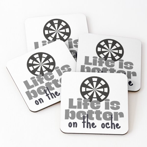 Item preview, Life is better on the oche designed and sold by TheGreenGoat.