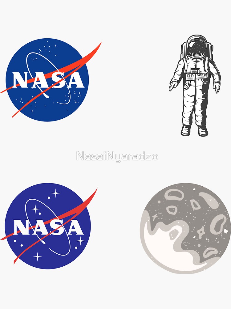 NASA sticker pack Sticker for Sale by NasaiNyaradzo