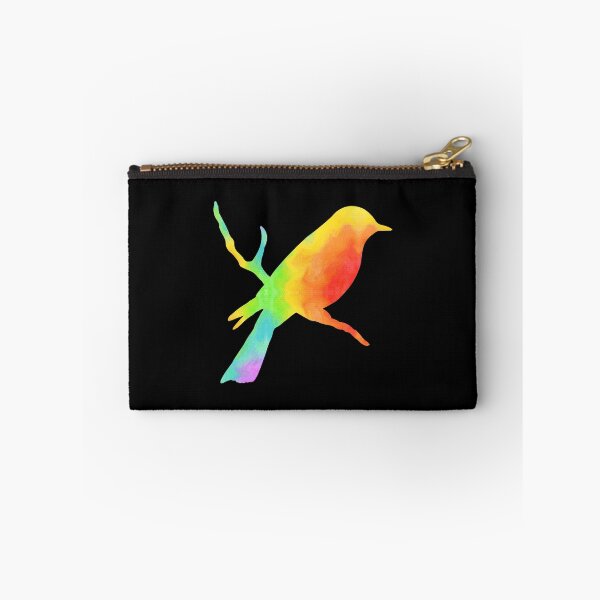 Item preview, Rainbow Bird on a Branch designed and sold by FaithAndForest.