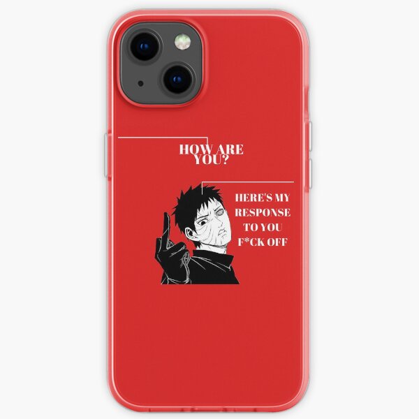WIE GEHTS? F * CK OFF ANIME iPhone Flexible Hülle