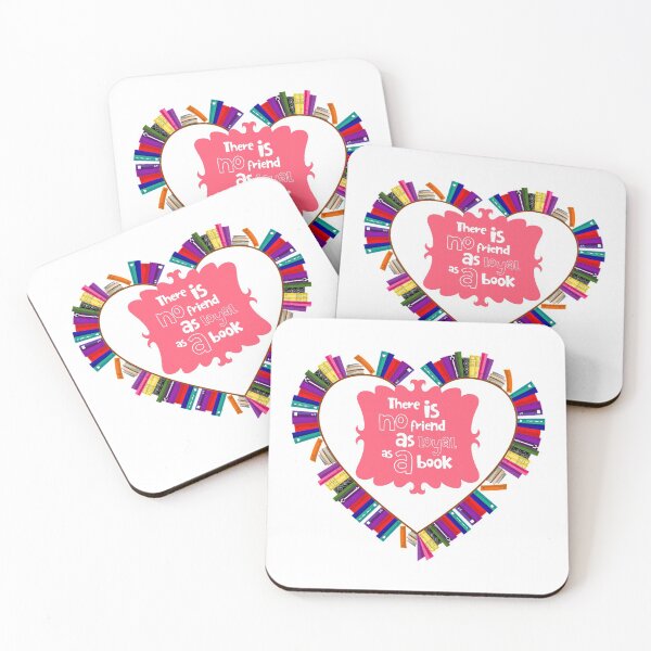 Item preview, No Friend as Loyal as a Book designed and sold by PinkArtDesigns.
