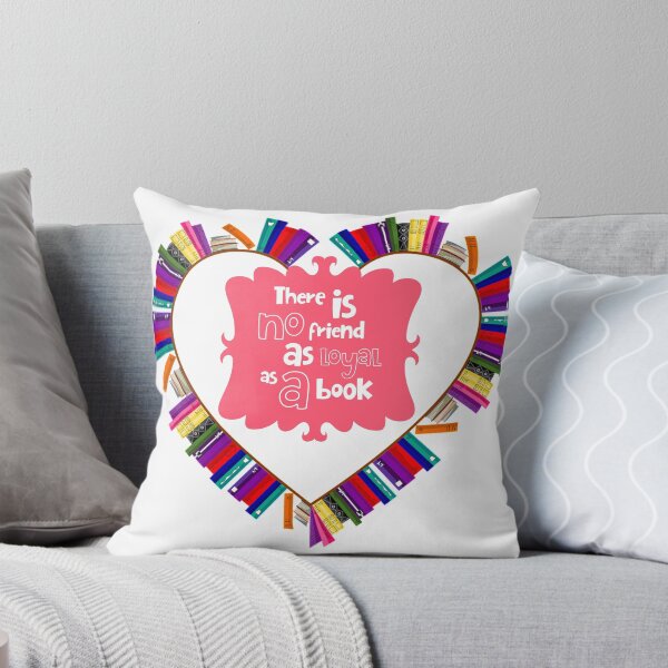 Item preview, No Friend as Loyal as a Book designed and sold by PinkArtDesigns.