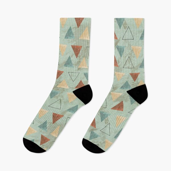 Item preview, Multicolored triangles rows seamless pattern designed and sold by Tayastore.