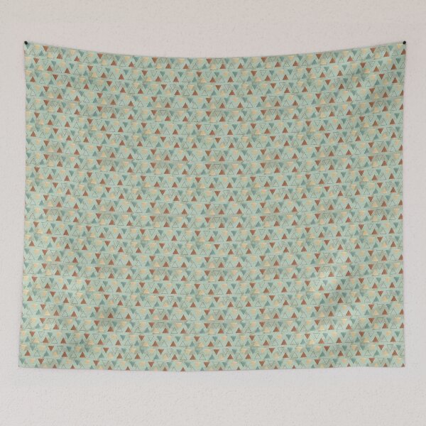 Item preview, Multicolored triangles rows seamless pattern designed and sold by Tayastore.