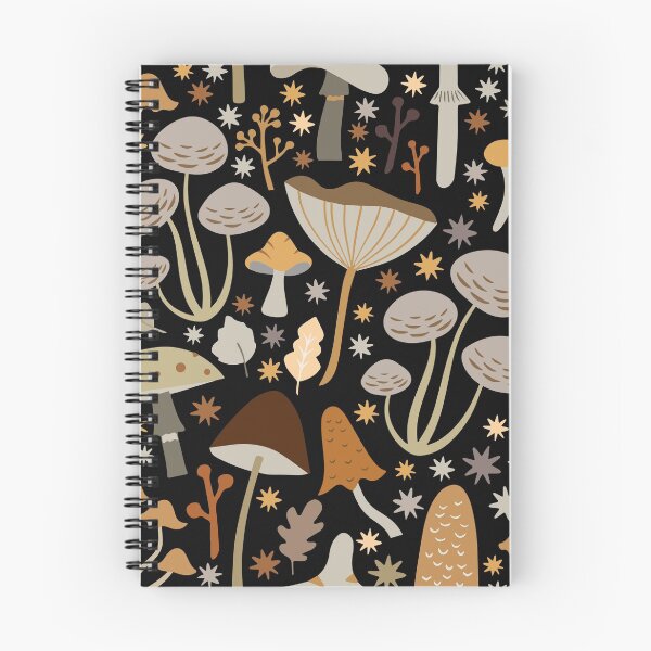 Item preview, mid century modern mushroom pattern designed and sold by baheeya.