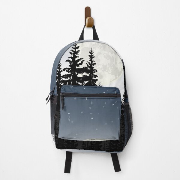 Item preview, Panorama Starry Night Landscape With Full Moon And Mountain Background designed and sold by JTS STORE.