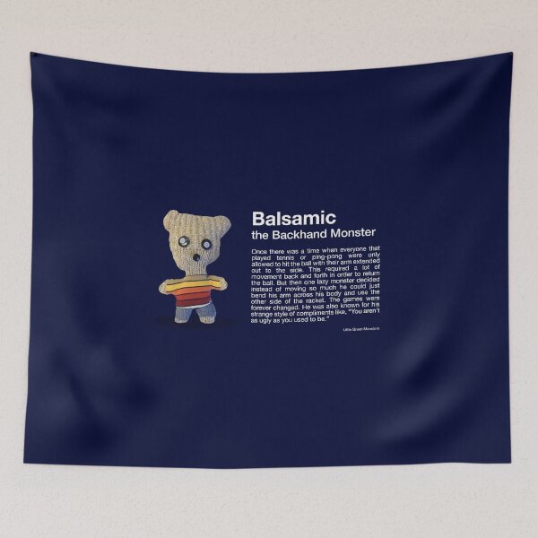 Item preview, Balsamic the Backhand Monster (story) designed and sold by SAMGordonART.