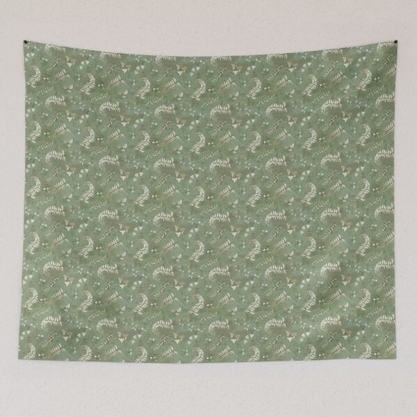 Item preview, Ancient plants. Seamless pattern designed and sold by Tayastore.