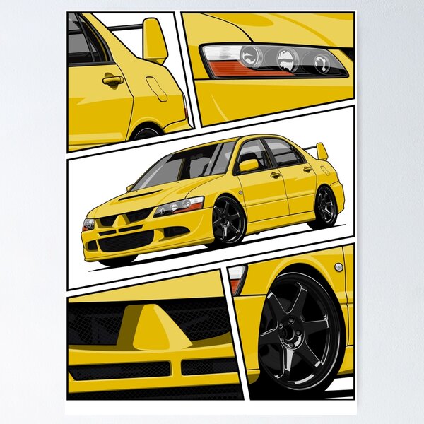Item preview, Lancer Evolution VIII (Yellow) designed and sold by OlegMarkaryan.