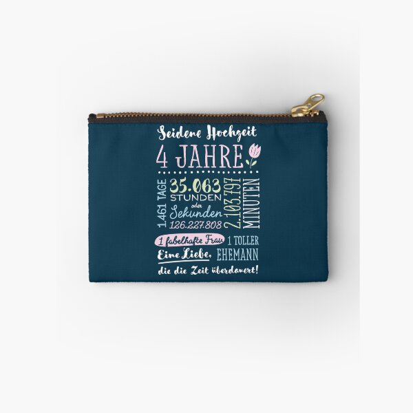 Item preview, Seidenhochzeit 4 Jahre Hochzeitstag Geschenk Mann Frau designed and sold by betternotes.