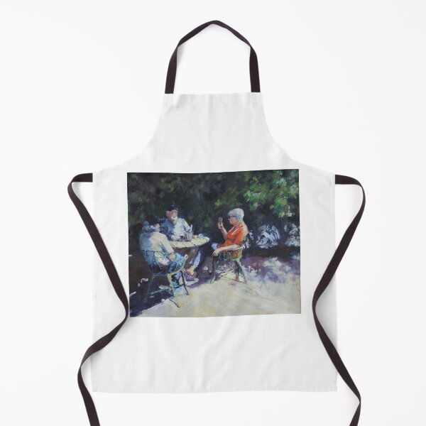 Item preview, Franciska Howard, Artist, Painting, Enjoying Time Out, People, Dining, Garden, Relaxing, Trees  Outdoors designed and sold by Franciska Howard.
