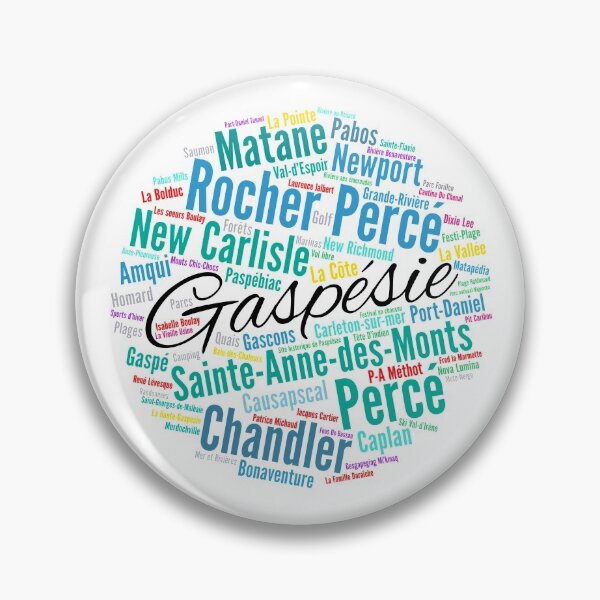 Item preview, Au Coeur de la Gaspésie  (Black Logo) designed and sold by James-Dean Trepanier.