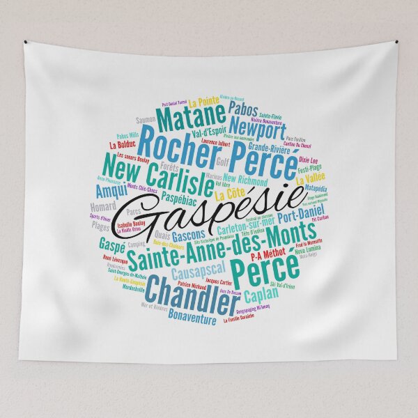 Item preview, Au Coeur de la Gaspésie  (Black Logo) designed and sold by James-Dean Trepanier.
