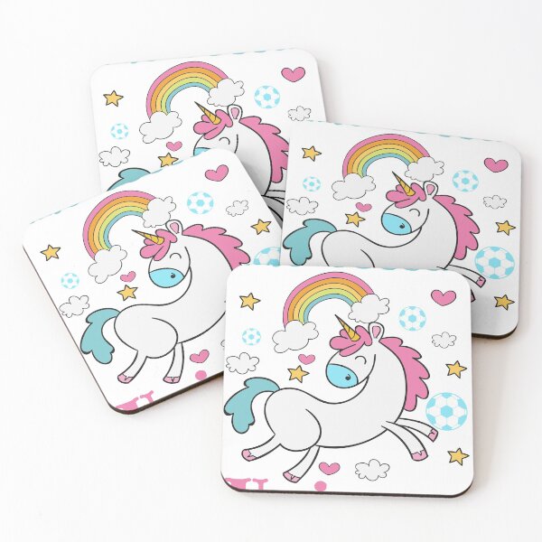 Item preview, Girls Soccer Unicorn Idea Cute Youth Practice gift designed and sold by vinh doan.