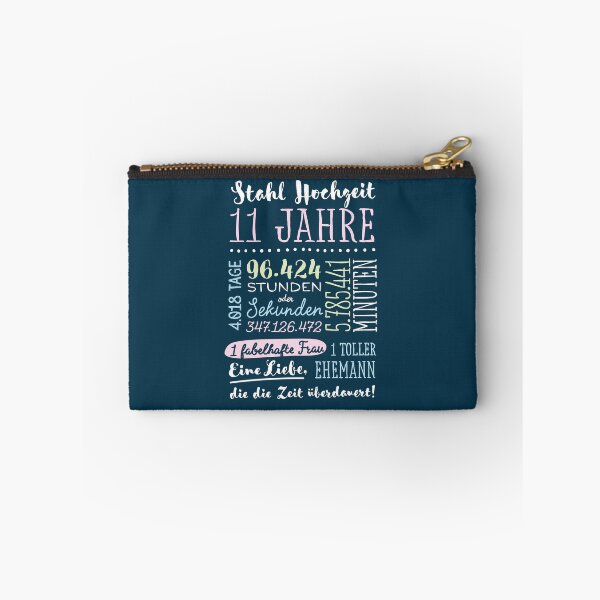 Item preview, Stahlhochzeit 11 Jahre Hochzeitstag Geschenk Mann Frau designed and sold by betternotes.