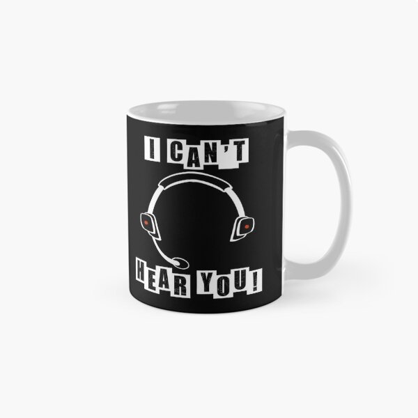 Item preview, I cant hear you - Black designed and sold by BusyMonkeys.