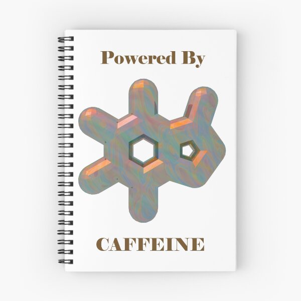 Item preview, Powered By Caffeine with Caffeine Molecule designed and sold by sciencenotes.