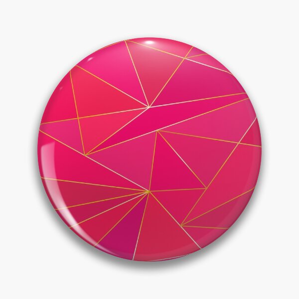 Item preview, Pink golden low poly background designed and sold by CutieBlue.