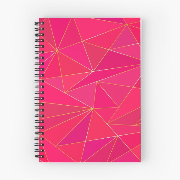 Item preview, Pink golden low poly background designed and sold by CutieBlue.