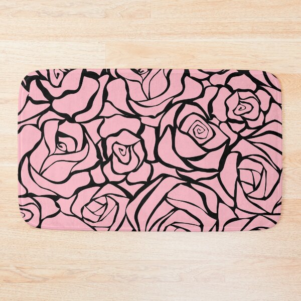 Item preview, Pink Roses Flowers Garden Nature Pattern Design designed and sold by Youpattern.