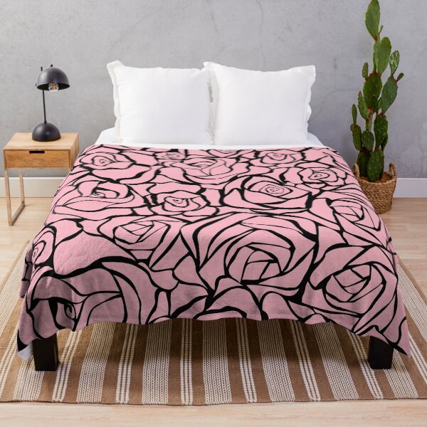 Item preview, Pink Roses Flowers Garden Nature Pattern Design designed and sold by Youpattern.