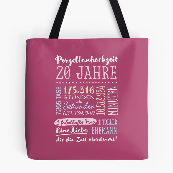 Item preview, Porzellanhochzeit 20 Jahre Hochzeitstag Geschenk Mann Frau designed and sold by betternotes.