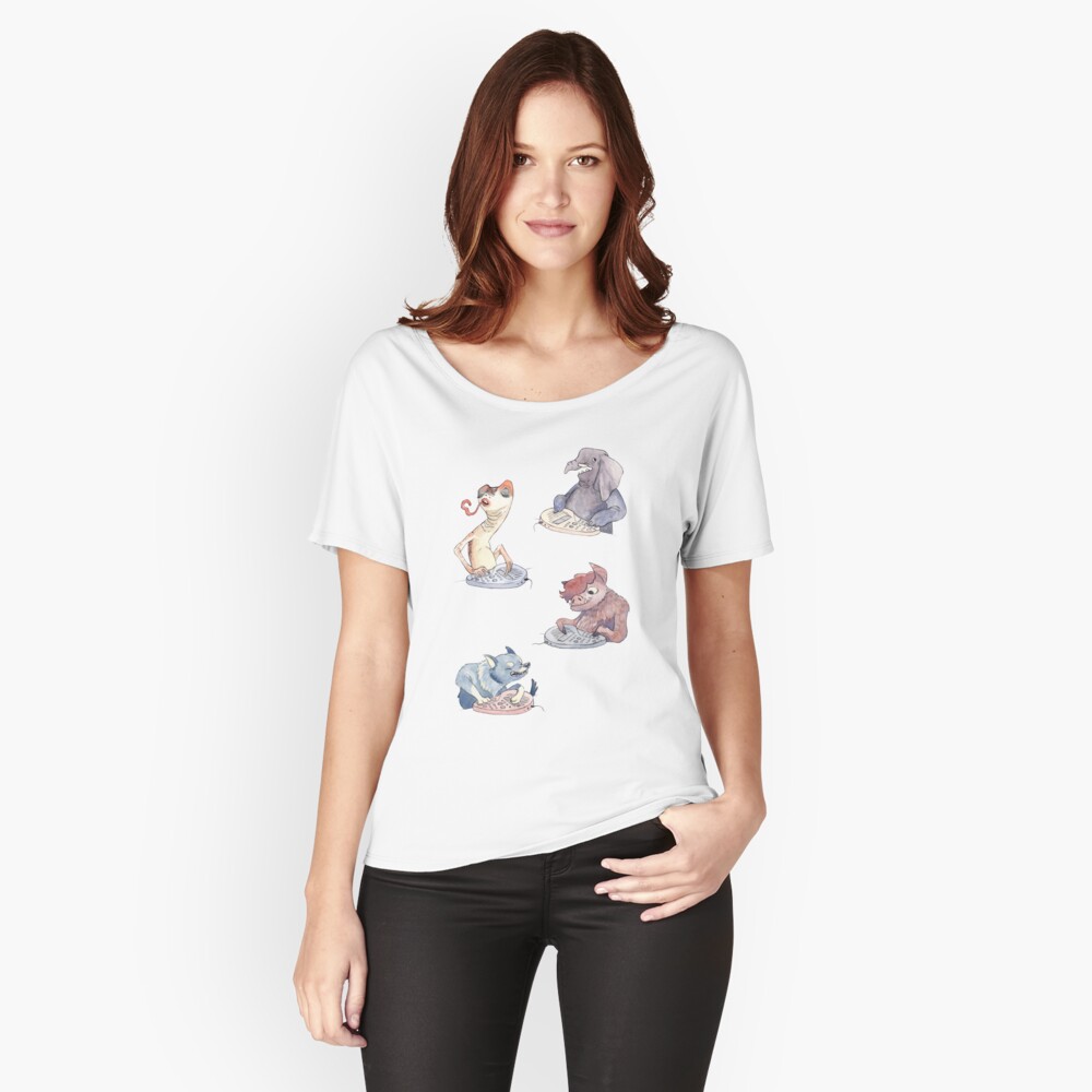 Omnichord Animals Relaxed Fit T-Shirt