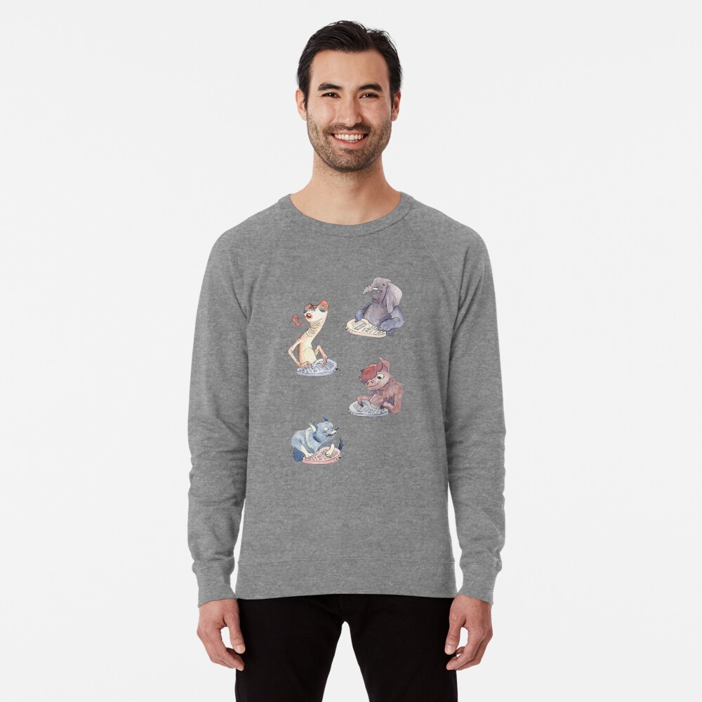 Omnichord Animals Lightweight Sweatshirt